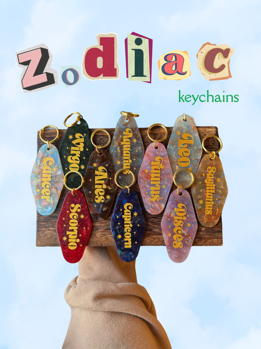 Zodiac Keychains