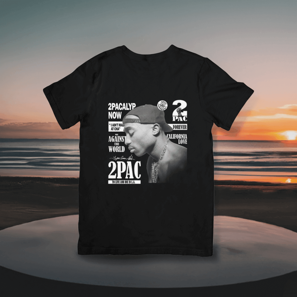 "Premium 2Pac Personalized Shirt - Ultimate Tribute to Tupac Shakur" - Ink Wave Creations