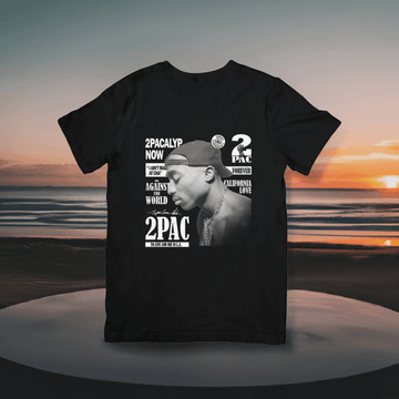 "Premium 2Pac Personalized Shirt - Ultimate Tribute to Tupac Shakur" - Ink Wave Creations